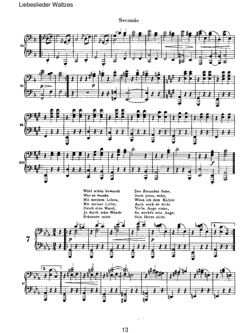 LiebesliederWaltzes_一万首著名钢琴曲谱哈农贝多芬合集视频教学电子版高清无水印可打印_1古典钢琴知名音乐家谱_勃拉姆斯钢琴谱全集_VI.PianoWorksforFourHands