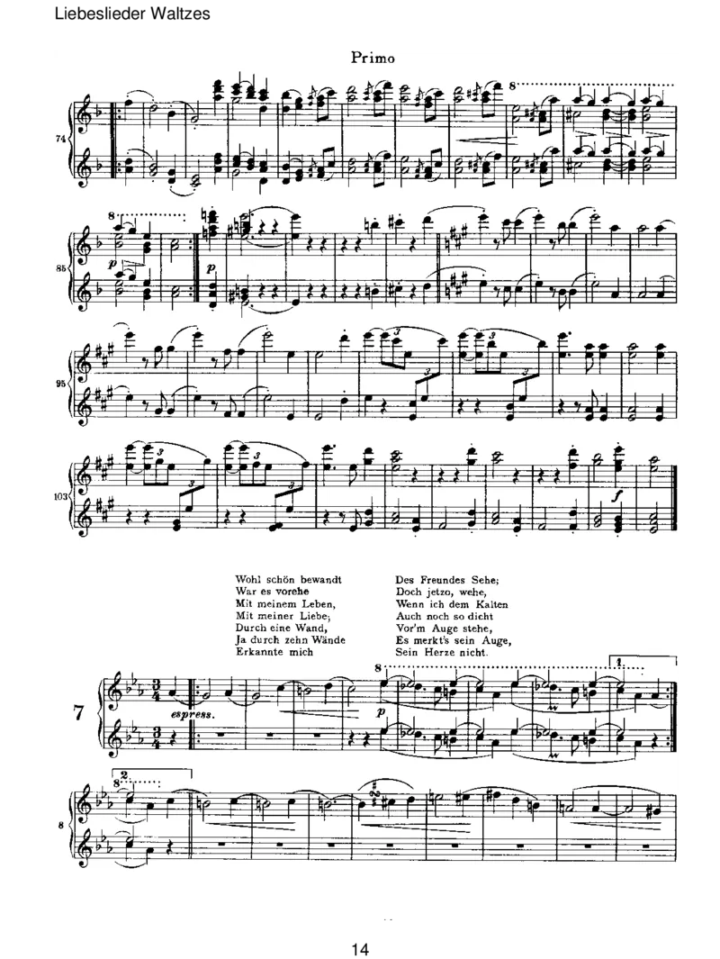 LiebesliederWaltzes_一万首著名钢琴曲谱哈农贝多芬合集视频教学电子版高清无水印可打印_1古典钢琴知名音乐家谱_勃拉姆斯钢琴谱全集_VI.PianoWorksforFourHands