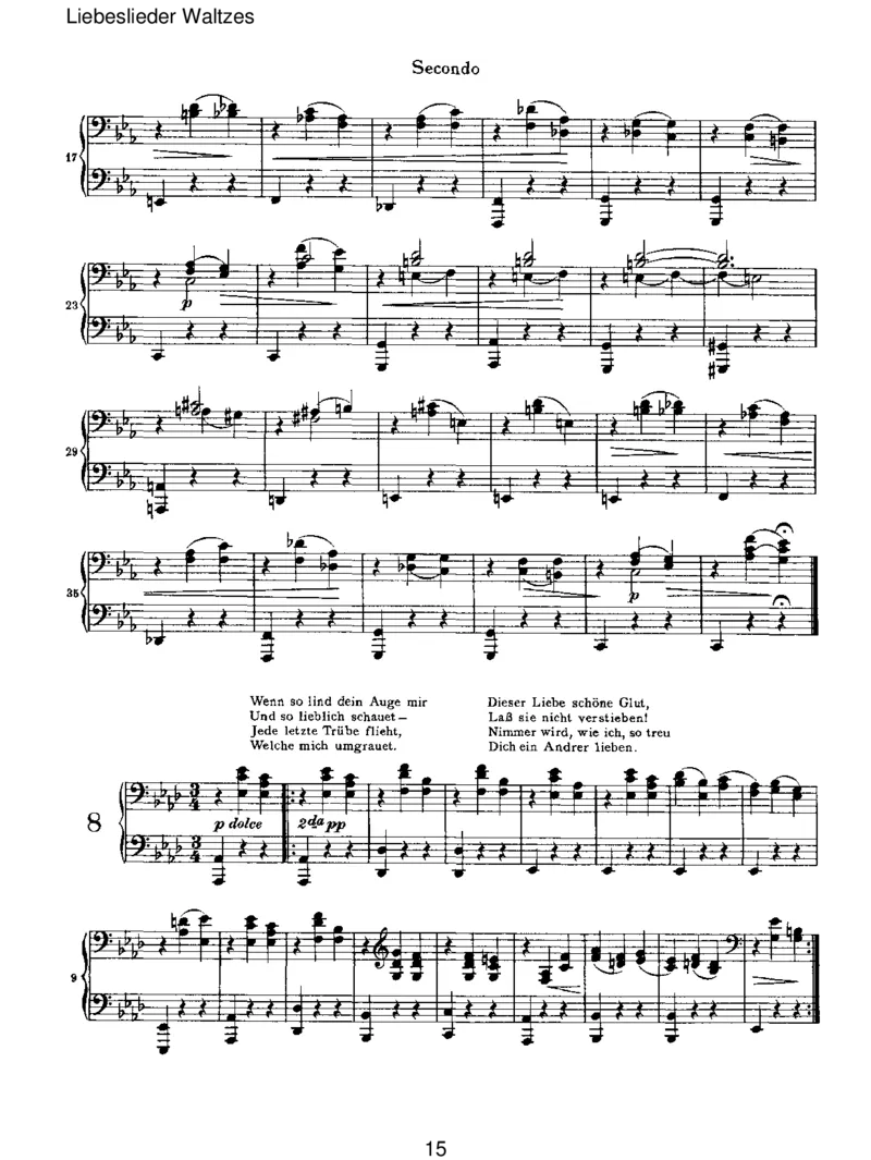 LiebesliederWaltzes_一万首著名钢琴曲谱哈农贝多芬合集视频教学电子版高清无水印可打印_1古典钢琴知名音乐家谱_勃拉姆斯钢琴谱全集_VI.PianoWorksforFourHands