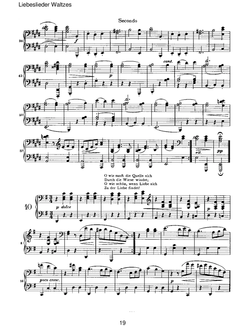 LiebesliederWaltzes_一万首著名钢琴曲谱哈农贝多芬合集视频教学电子版高清无水印可打印_1古典钢琴知名音乐家谱_勃拉姆斯钢琴谱全集_VI.PianoWorksforFourHands