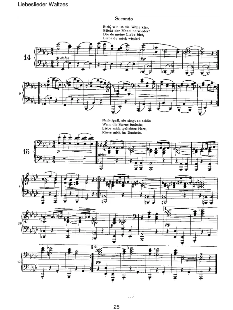LiebesliederWaltzes_一万首著名钢琴曲谱哈农贝多芬合集视频教学电子版高清无水印可打印_1古典钢琴知名音乐家谱_勃拉姆斯钢琴谱全集_VI.PianoWorksforFourHands