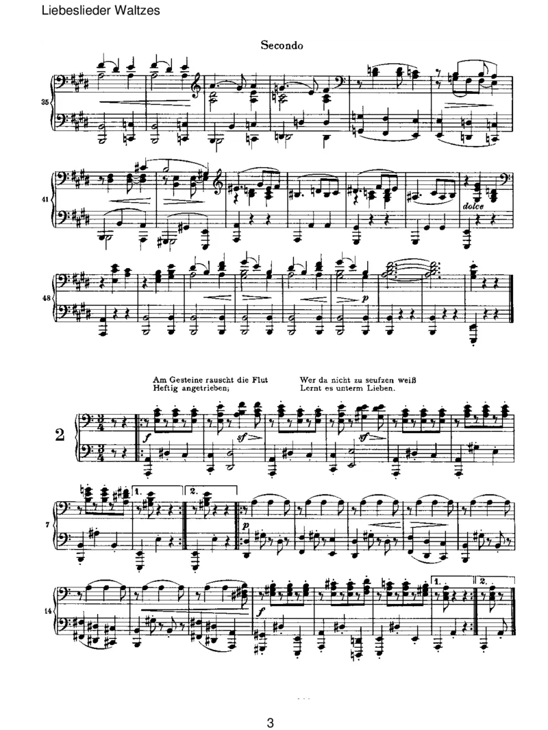 LiebesliederWaltzes_一万首著名钢琴曲谱哈农贝多芬合集视频教学电子版高清无水印可打印_1古典钢琴知名音乐家谱_勃拉姆斯钢琴谱全集_VI.PianoWorksforFourHands