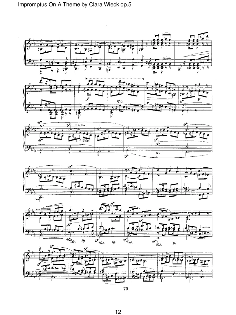 ImpromptusOnAThemebyClaraWieckop.5_一万首著名钢琴曲谱哈农贝多芬合集视频教学电子版高清无水印可打印_1古典钢琴知名音乐家谱_舒曼钢琴谱全集_RobertSchumann罗伯特&middot;舒曼(1810-1856)