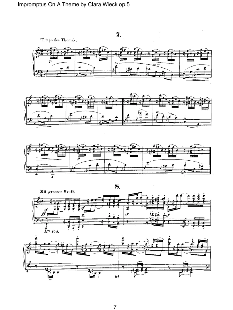 ImpromptusOnAThemebyClaraWieckop.5_一万首著名钢琴曲谱哈农贝多芬合集视频教学电子版高清无水印可打印_1古典钢琴知名音乐家谱_舒曼钢琴谱全集_RobertSchumann罗伯特&middot;舒曼(1810-1856)