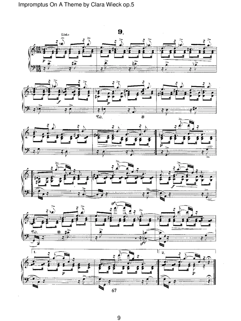 ImpromptusOnAThemebyClaraWieckop.5_一万首著名钢琴曲谱哈农贝多芬合集视频教学电子版高清无水印可打印_1古典钢琴知名音乐家谱_舒曼钢琴谱全集_RobertSchumann罗伯特&middot;舒曼(1810-1856)