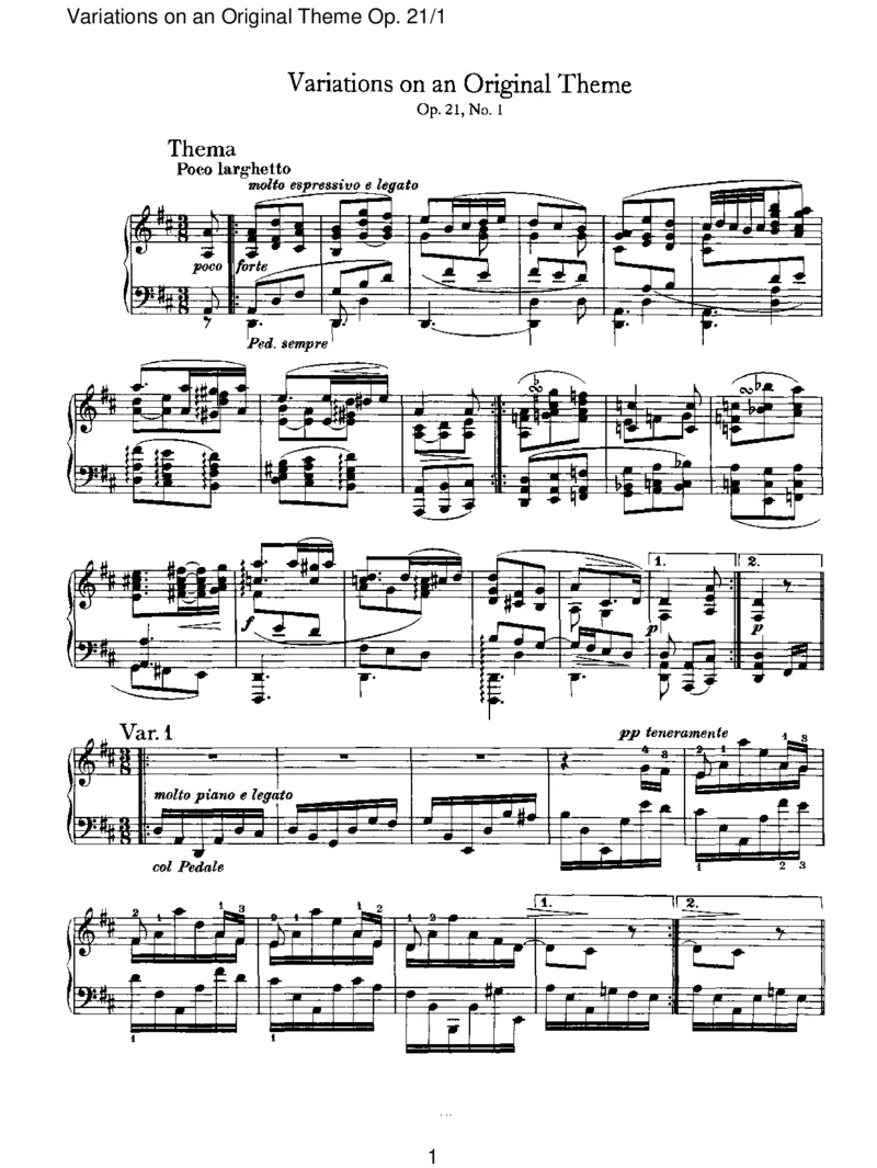 VariationsonanOriginalThemeOp.21_1_一万首著名钢琴曲谱哈农贝多芬合集视频教学电子版高清无水印可打印_1古典钢琴知名音乐家谱_勃拉姆斯钢琴谱全集_II.Variations