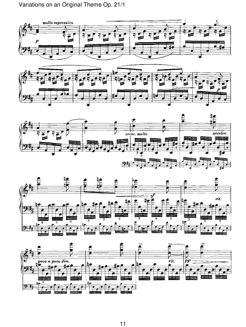 VariationsonanOriginalThemeOp.21_1_一万首著名钢琴曲谱哈农贝多芬合集视频教学电子版高清无水印可打印_1古典钢琴知名音乐家谱_勃拉姆斯钢琴谱全集_II.Variations