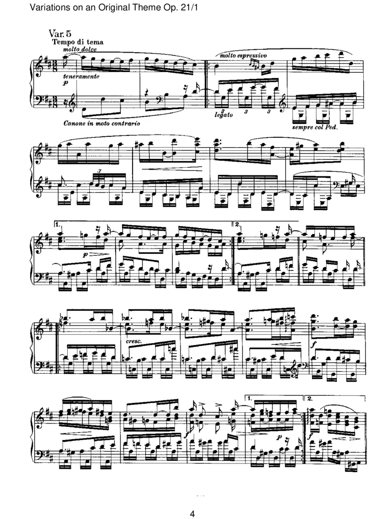 VariationsonanOriginalThemeOp.21_1_一万首著名钢琴曲谱哈农贝多芬合集视频教学电子版高清无水印可打印_1古典钢琴知名音乐家谱_勃拉姆斯钢琴谱全集_II.Variations