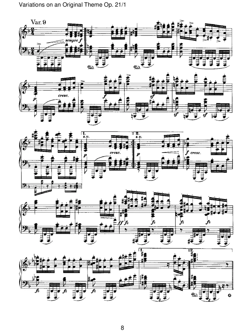 VariationsonanOriginalThemeOp.21_1_一万首著名钢琴曲谱哈农贝多芬合集视频教学电子版高清无水印可打印_1古典钢琴知名音乐家谱_勃拉姆斯钢琴谱全集_II.Variations