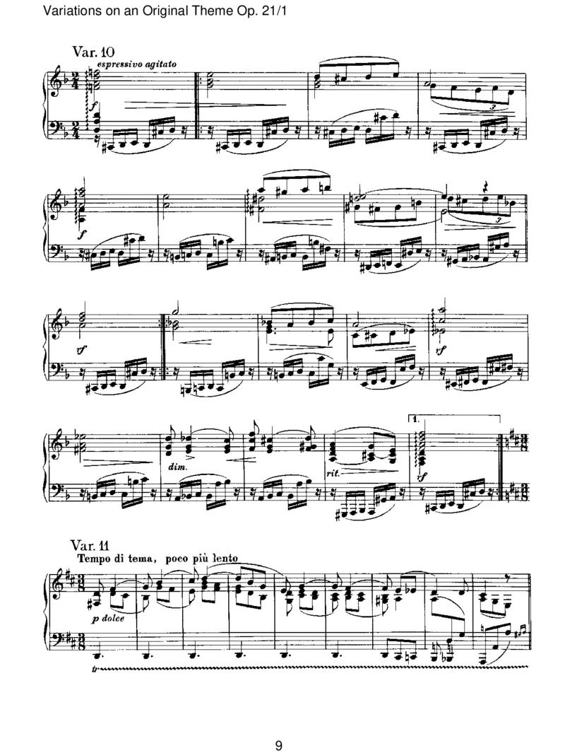 VariationsonanOriginalThemeOp.21_1_一万首著名钢琴曲谱哈农贝多芬合集视频教学电子版高清无水印可打印_1古典钢琴知名音乐家谱_勃拉姆斯钢琴谱全集_II.Variations