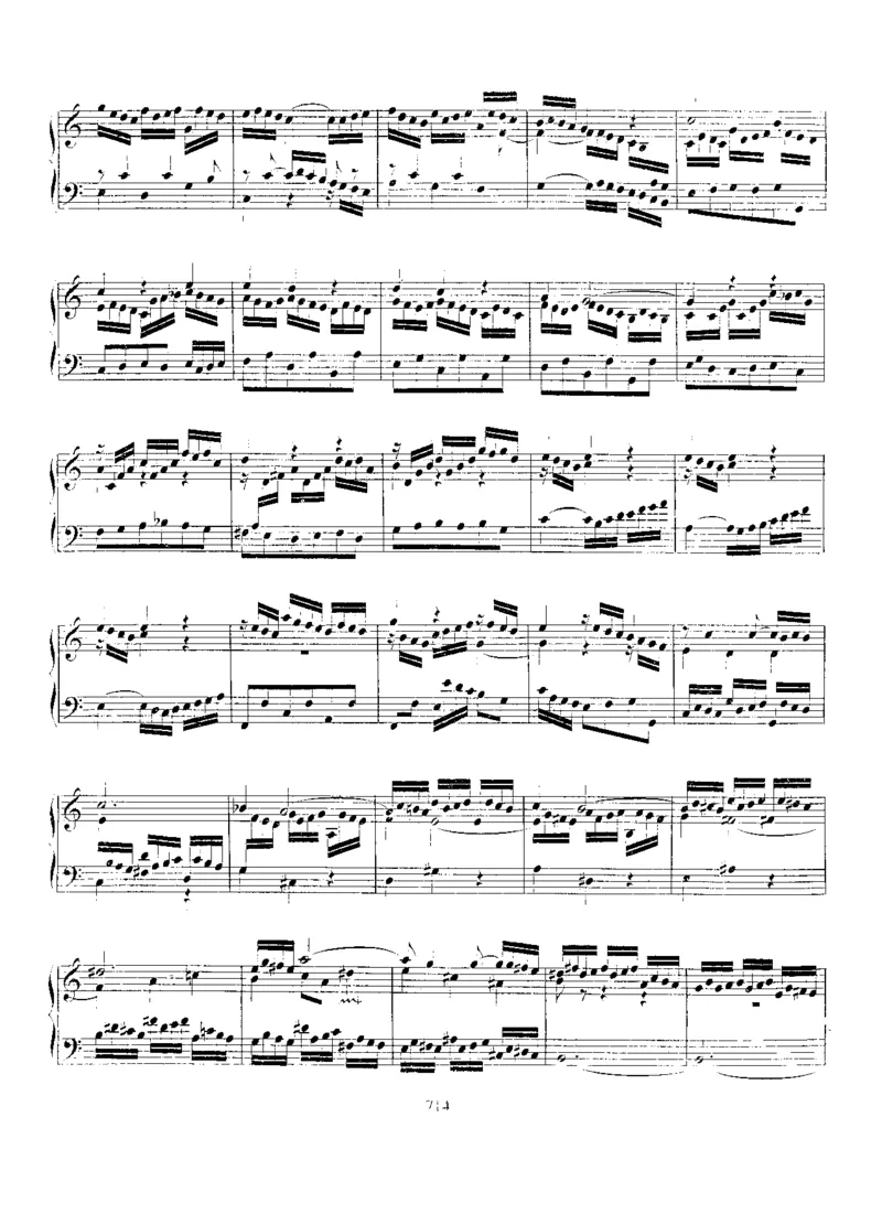 FantasiaandFugueina,BWV944_一万首著名钢琴曲谱哈农贝多芬合集视频教学电子版高清无水印可打印_1古典钢琴知名音乐家谱_巴赫钢琴谱全集_Preludes，Fantasias，Fugues