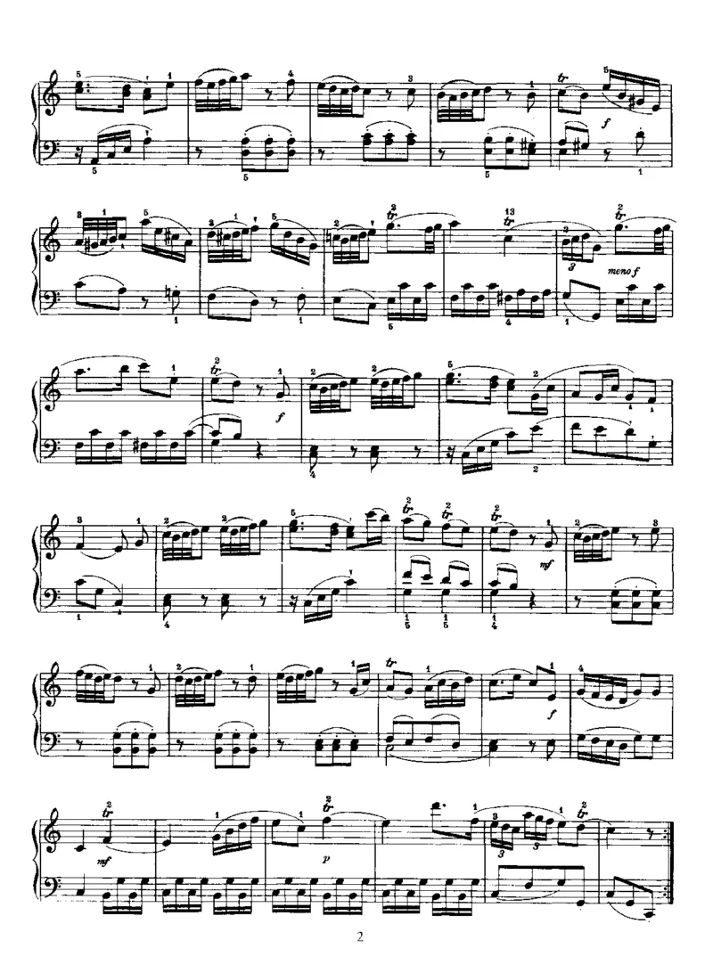 PianoSonataNo10inC_NoRestriction_一万首著名钢琴曲谱哈农贝多芬合集视频教学电子版高清无水印可打印_1古典钢琴知名音乐家谱_海顿钢琴谱全集_奏鸣曲