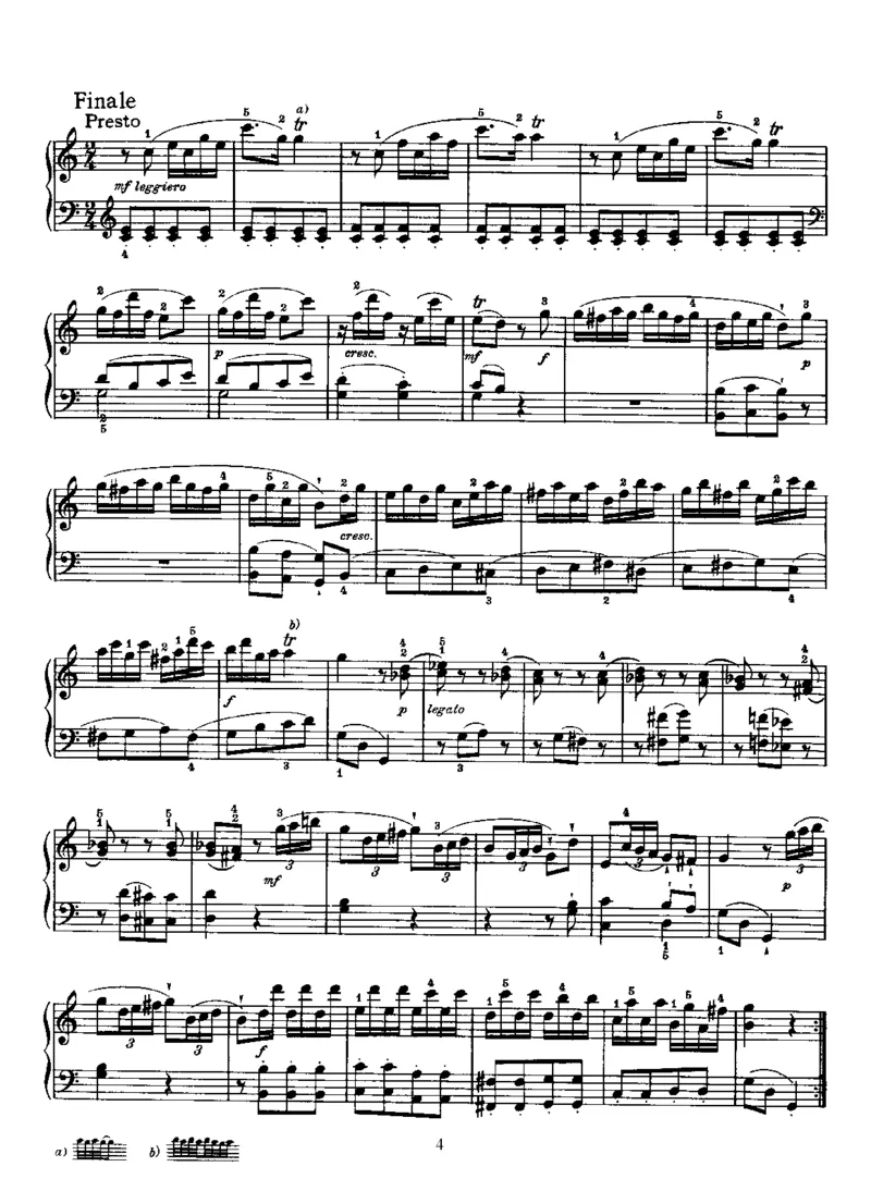 PianoSonataNo10inC_NoRestriction_一万首著名钢琴曲谱哈农贝多芬合集视频教学电子版高清无水印可打印_1古典钢琴知名音乐家谱_海顿钢琴谱全集_奏鸣曲