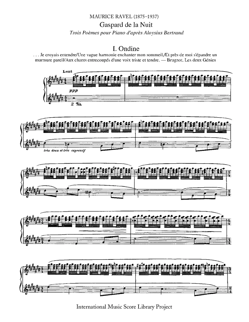 RavelGasparddelanuit（夜之幽灵）_一万首著名钢琴曲谱哈农贝多芬合集视频教学电子版高清无水印可打印_1古典钢琴知名音乐家谱_超高难度钢琴谱