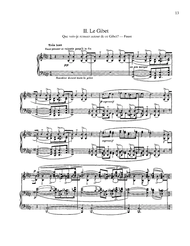 RavelGasparddelanuit（夜之幽灵）_一万首著名钢琴曲谱哈农贝多芬合集视频教学电子版高清无水印可打印_1古典钢琴知名音乐家谱_超高难度钢琴谱