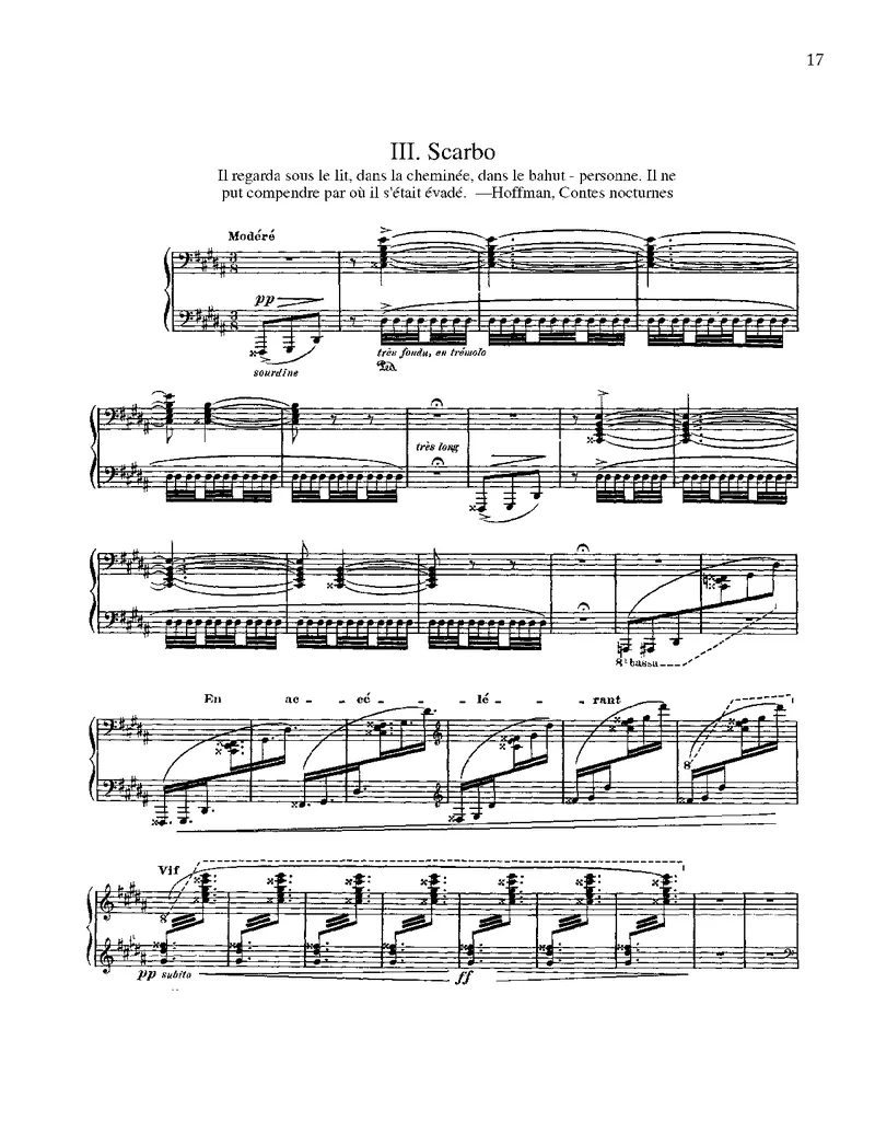 RavelGasparddelanuit（夜之幽灵）_一万首著名钢琴曲谱哈农贝多芬合集视频教学电子版高清无水印可打印_1古典钢琴知名音乐家谱_超高难度钢琴谱