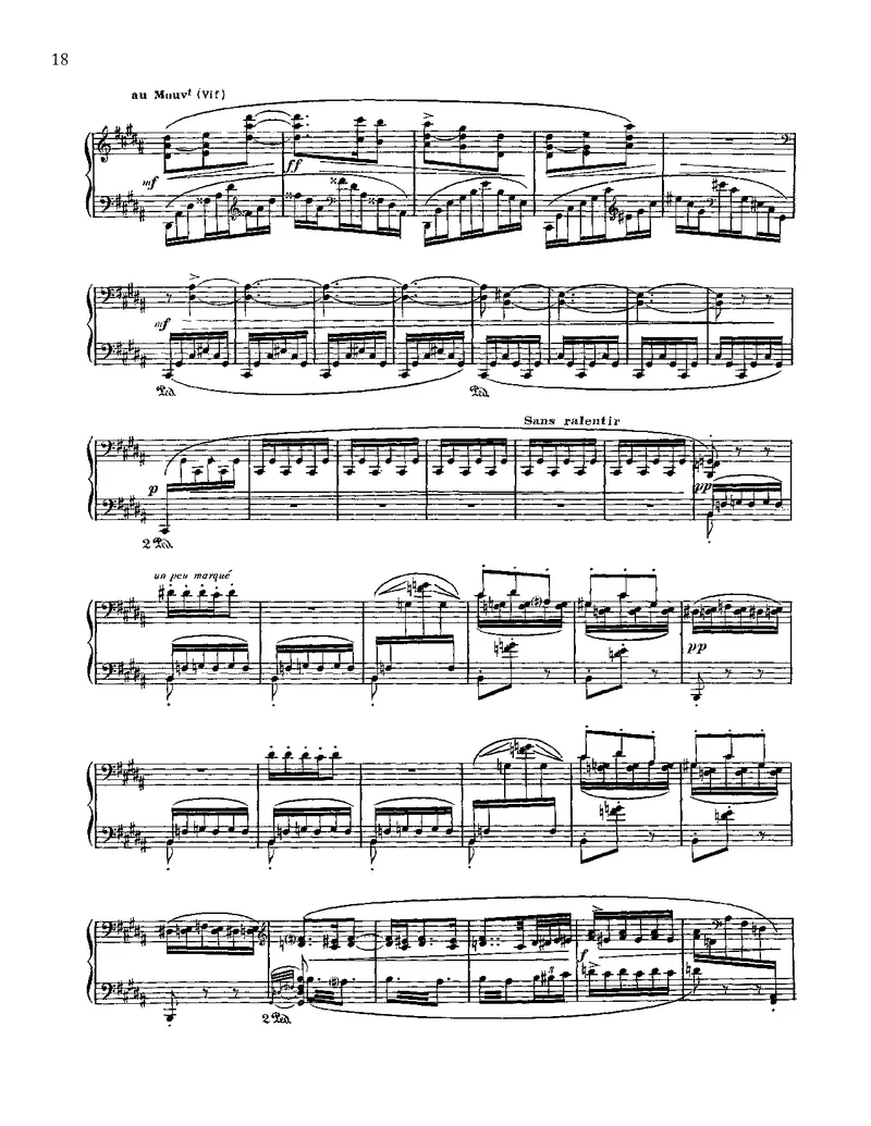 RavelGasparddelanuit（夜之幽灵）_一万首著名钢琴曲谱哈农贝多芬合集视频教学电子版高清无水印可打印_1古典钢琴知名音乐家谱_超高难度钢琴谱