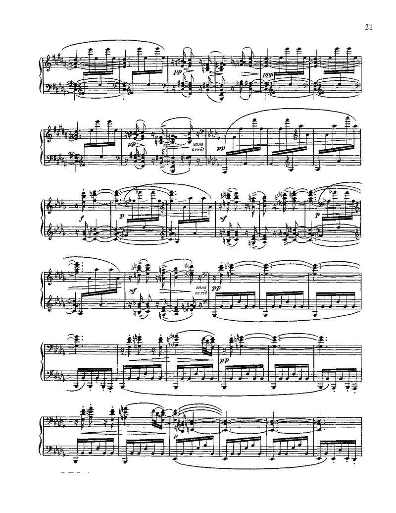 RavelGasparddelanuit（夜之幽灵）_一万首著名钢琴曲谱哈农贝多芬合集视频教学电子版高清无水印可打印_1古典钢琴知名音乐家谱_超高难度钢琴谱