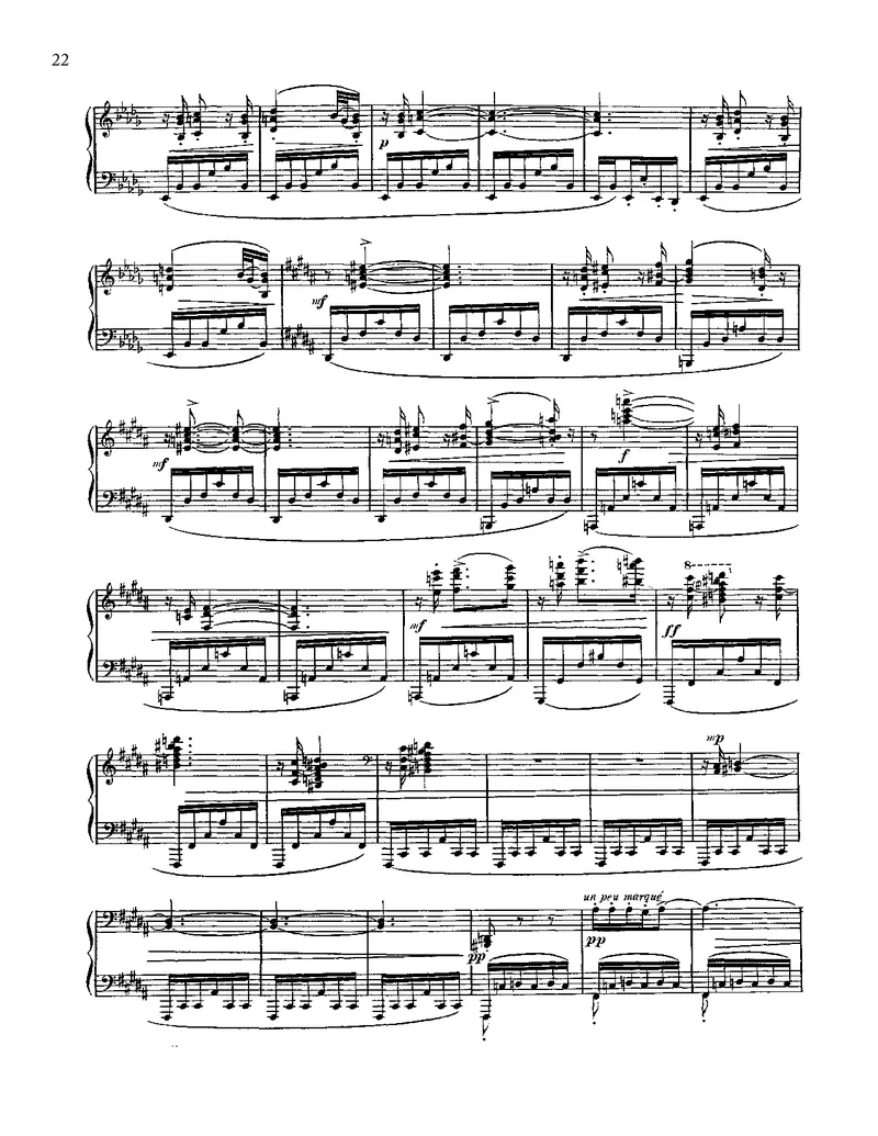 RavelGasparddelanuit（夜之幽灵）_一万首著名钢琴曲谱哈农贝多芬合集视频教学电子版高清无水印可打印_1古典钢琴知名音乐家谱_超高难度钢琴谱