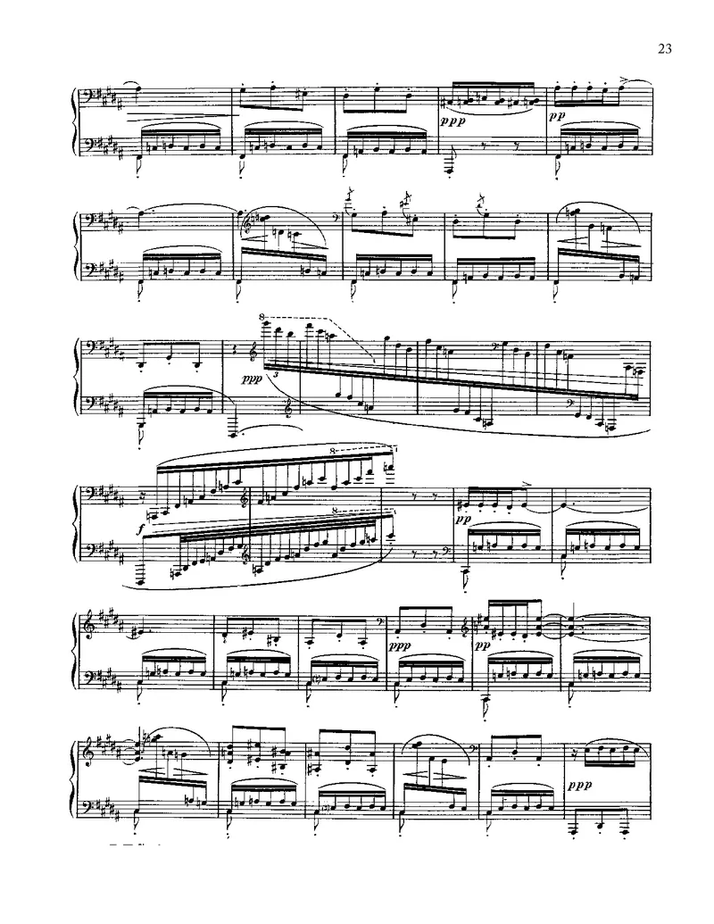 RavelGasparddelanuit（夜之幽灵）_一万首著名钢琴曲谱哈农贝多芬合集视频教学电子版高清无水印可打印_1古典钢琴知名音乐家谱_超高难度钢琴谱