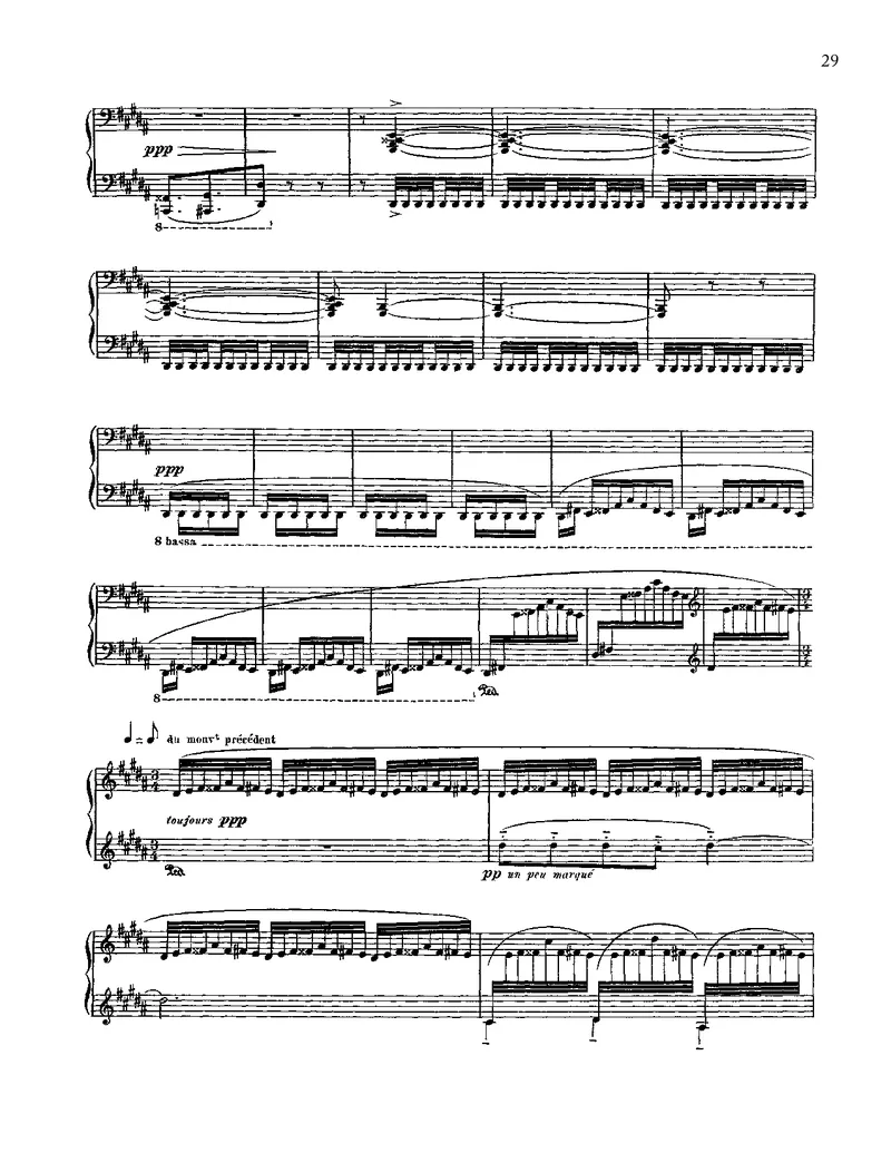 RavelGasparddelanuit（夜之幽灵）_一万首著名钢琴曲谱哈农贝多芬合集视频教学电子版高清无水印可打印_1古典钢琴知名音乐家谱_超高难度钢琴谱