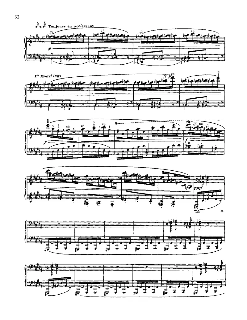 RavelGasparddelanuit（夜之幽灵）_一万首著名钢琴曲谱哈农贝多芬合集视频教学电子版高清无水印可打印_1古典钢琴知名音乐家谱_超高难度钢琴谱