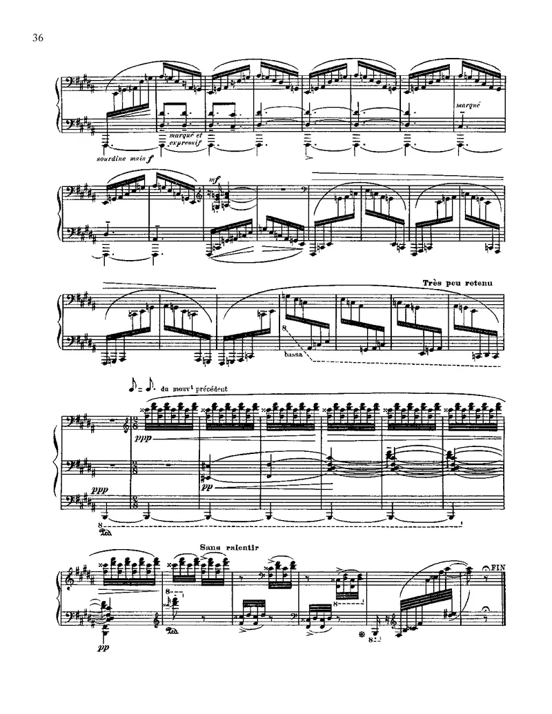 RavelGasparddelanuit（夜之幽灵）_一万首著名钢琴曲谱哈农贝多芬合集视频教学电子版高清无水印可打印_1古典钢琴知名音乐家谱_超高难度钢琴谱