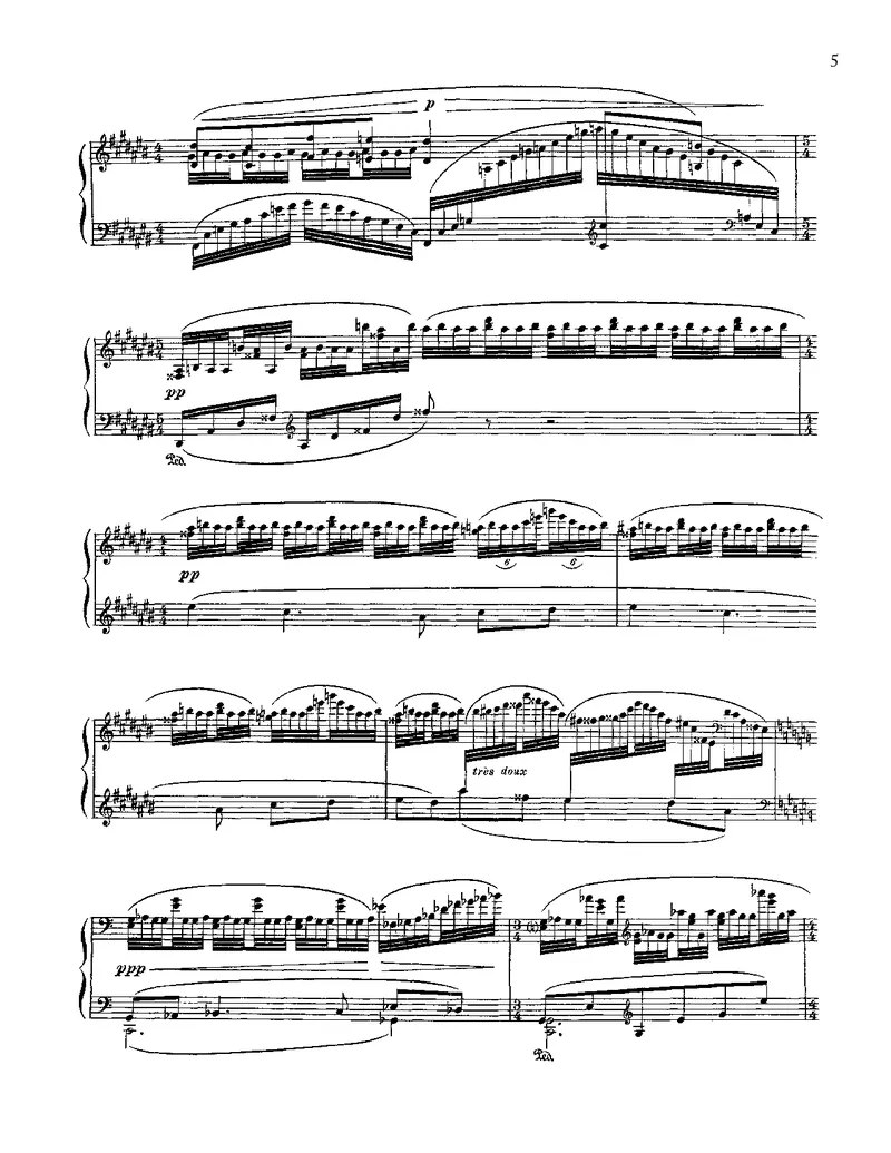 RavelGasparddelanuit（夜之幽灵）_一万首著名钢琴曲谱哈农贝多芬合集视频教学电子版高清无水印可打印_1古典钢琴知名音乐家谱_超高难度钢琴谱