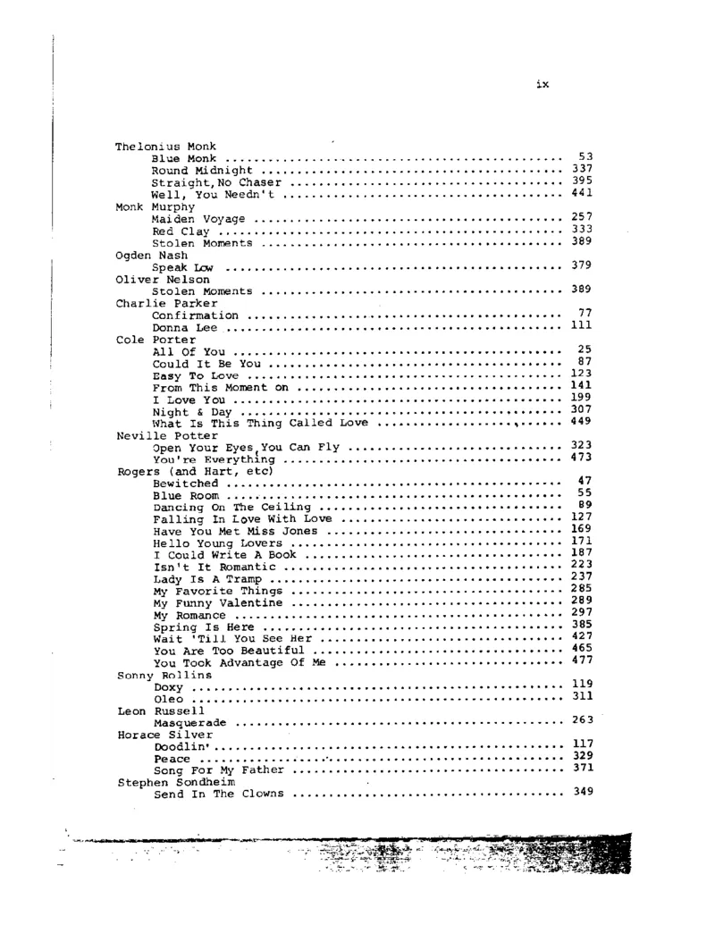 TheRealVocalBookVolume-1_一万首著名钢琴曲谱哈农贝多芬合集视频教学电子版高清无水印可打印_07各风格钢琴谱合集_JazzPiano_原版钢琴教材附音频