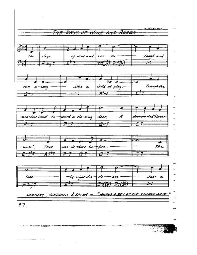 TheRealVocalBookVolume-1_一万首著名钢琴曲谱哈农贝多芬合集视频教学电子版高清无水印可打印_07各风格钢琴谱合集_JazzPiano_原版钢琴教材附音频