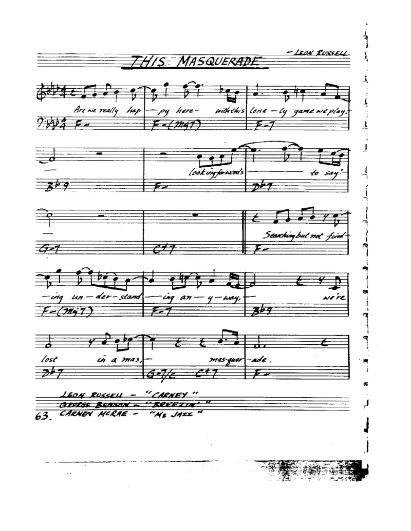 TheRealVocalBookVolume-1_一万首著名钢琴曲谱哈农贝多芬合集视频教学电子版高清无水印可打印_07各风格钢琴谱合集_JazzPiano_原版钢琴教材附音频