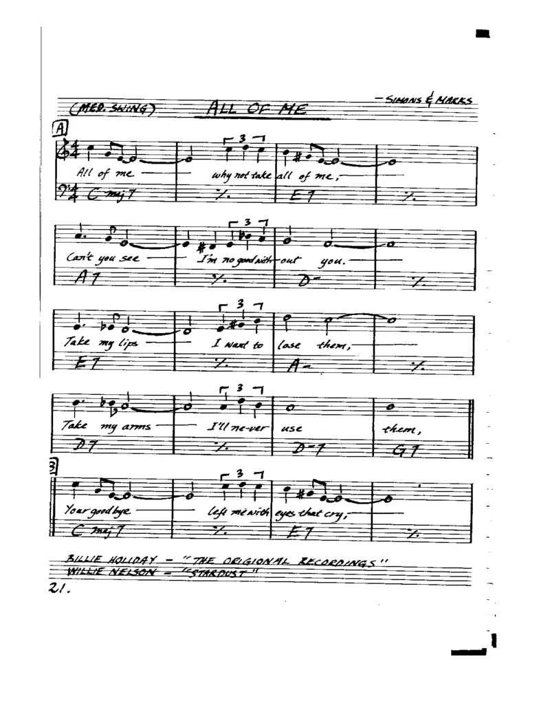 TheRealVocalBookVolume-1_一万首著名钢琴曲谱哈农贝多芬合集视频教学电子版高清无水印可打印_07各风格钢琴谱合集_JazzPiano_原版钢琴教材附音频