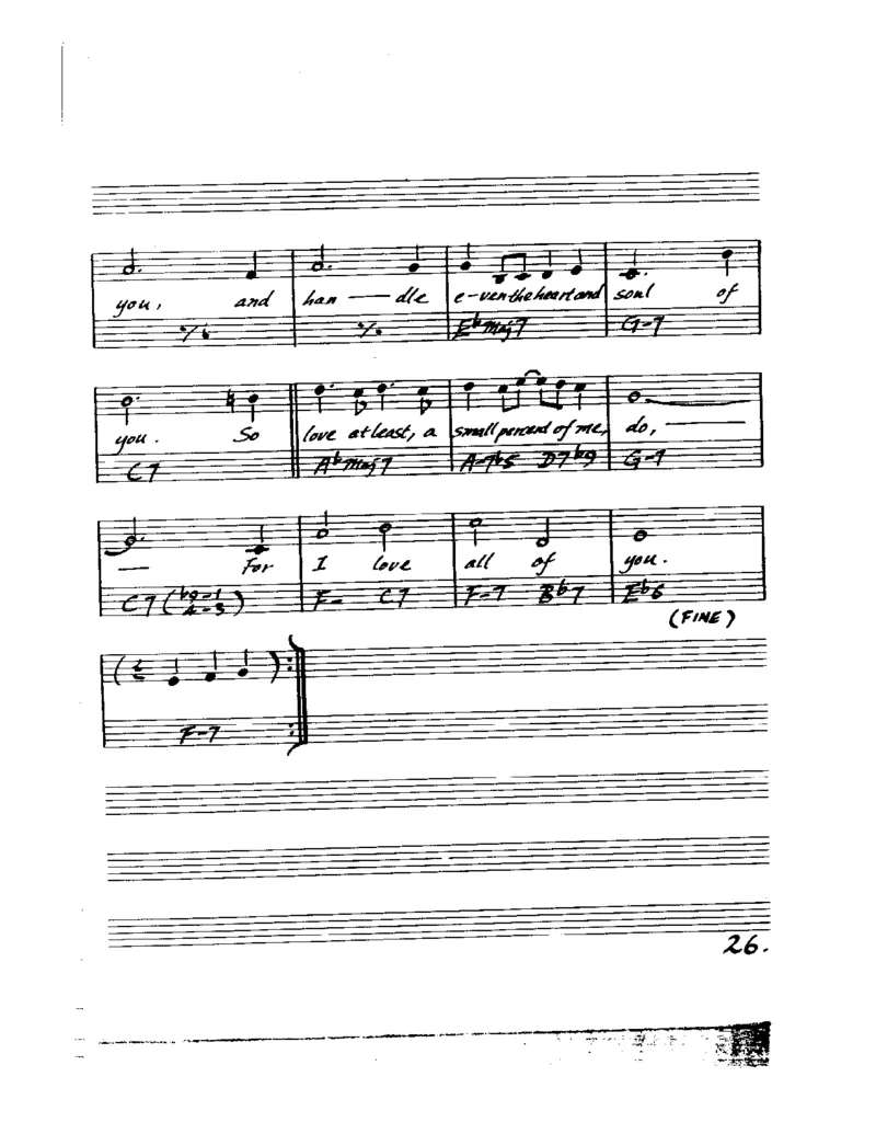 TheRealVocalBookVolume-1_一万首著名钢琴曲谱哈农贝多芬合集视频教学电子版高清无水印可打印_07各风格钢琴谱合集_JazzPiano_原版钢琴教材附音频