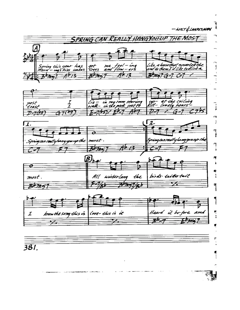 TheRealVocalBookVolume-1_一万首著名钢琴曲谱哈农贝多芬合集视频教学电子版高清无水印可打印_07各风格钢琴谱合集_JazzPiano_原版钢琴教材附音频