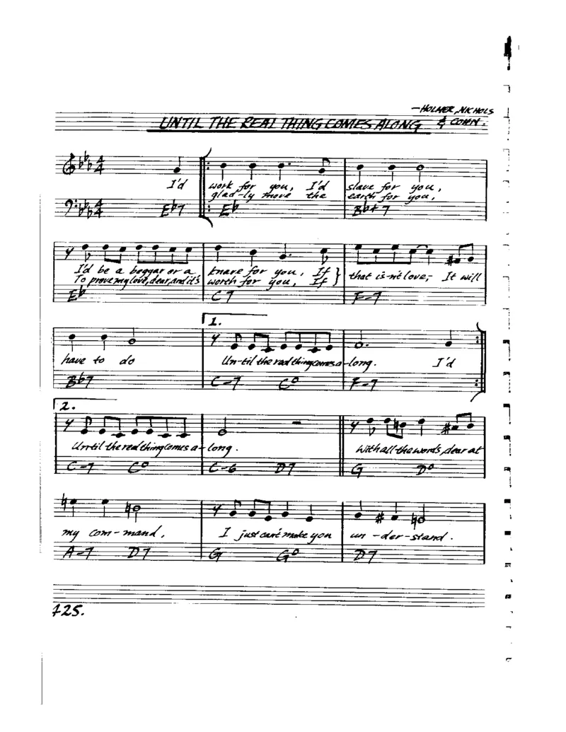 TheRealVocalBookVolume-1_一万首著名钢琴曲谱哈农贝多芬合集视频教学电子版高清无水印可打印_07各风格钢琴谱合集_JazzPiano_原版钢琴教材附音频