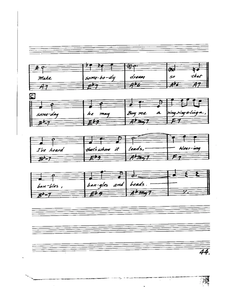 TheRealVocalBookVolume-1_一万首著名钢琴曲谱哈农贝多芬合集视频教学电子版高清无水印可打印_07各风格钢琴谱合集_JazzPiano_原版钢琴教材附音频