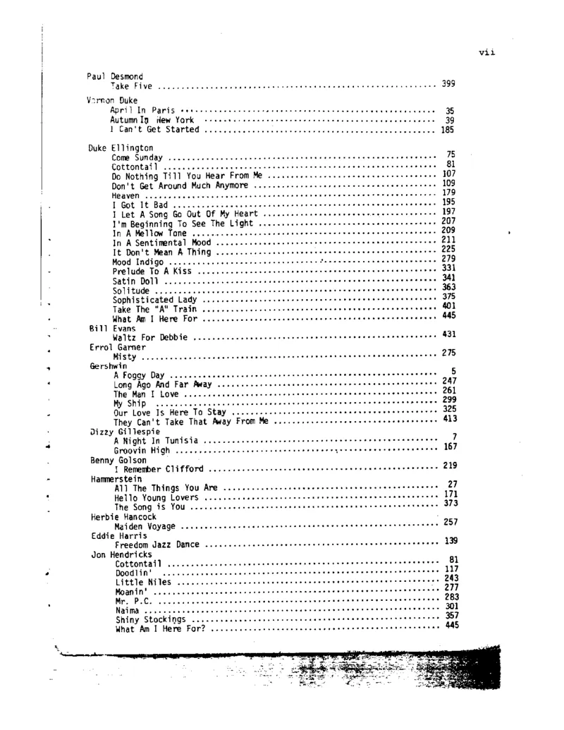 TheRealVocalBookVolume-1_一万首著名钢琴曲谱哈农贝多芬合集视频教学电子版高清无水印可打印_07各风格钢琴谱合集_JazzPiano_原版钢琴教材附音频