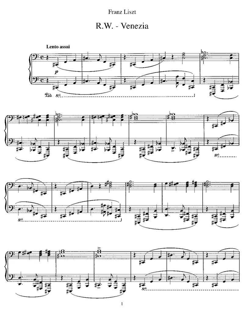 RW-Venezia_一万首著名钢琴曲谱哈农贝多芬合集视频教学电子版高清无水印可打印_1古典钢琴知名音乐家谱_李斯特钢琴谱全集_其他作品