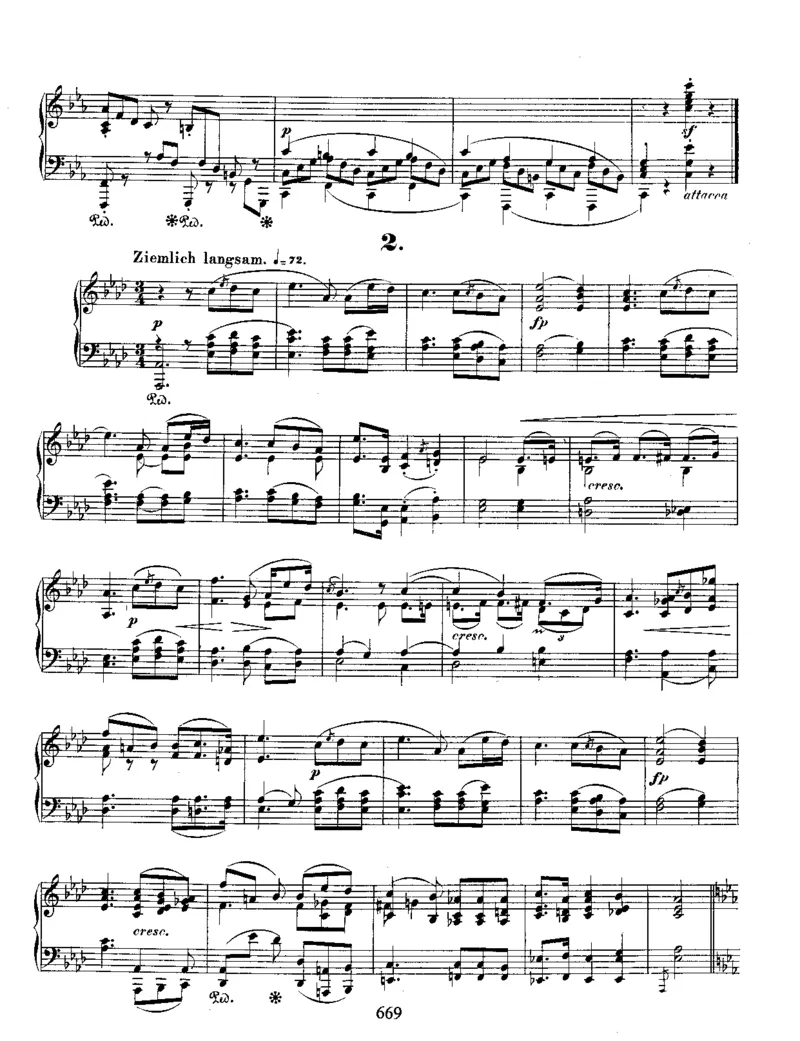 Schumann-ThreeFantasyPieces(DreiPhantasiestucke),Op.111_一万首著名钢琴曲谱哈农贝多芬合集视频教学电子版高清无水印可打印_1古典钢琴知名音乐家谱_舒曼钢琴谱全集_WORKS