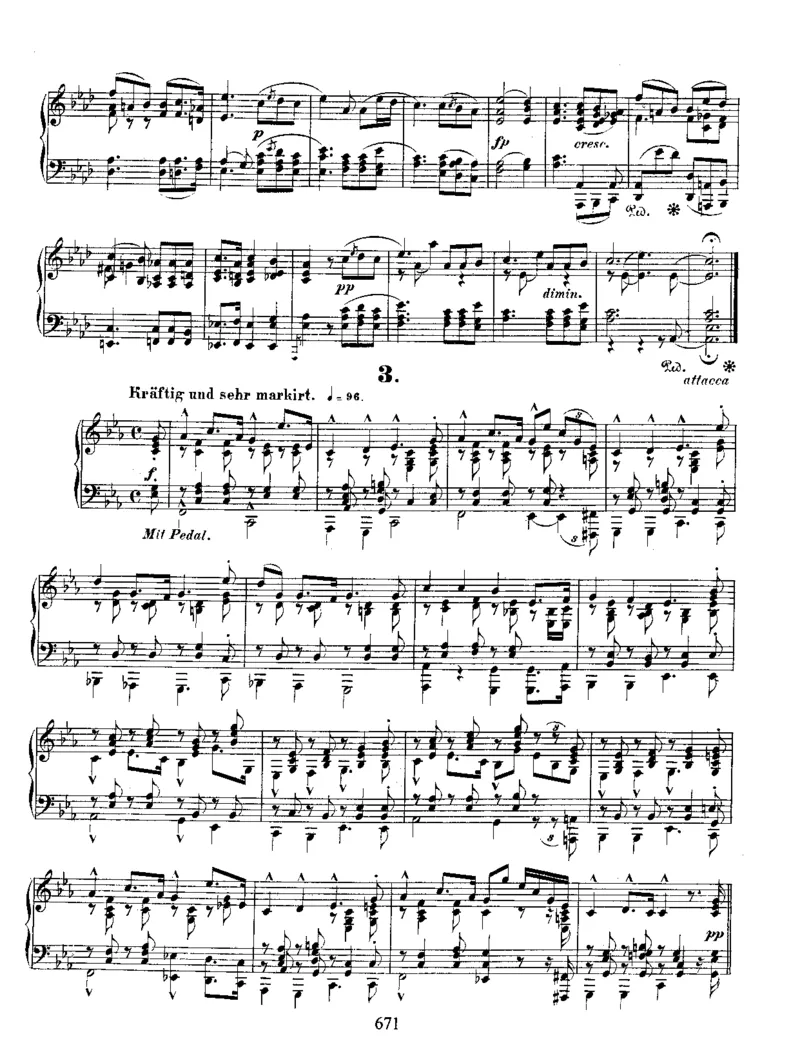 Schumann-ThreeFantasyPieces(DreiPhantasiestucke),Op.111_一万首著名钢琴曲谱哈农贝多芬合集视频教学电子版高清无水印可打印_1古典钢琴知名音乐家谱_舒曼钢琴谱全集_WORKS