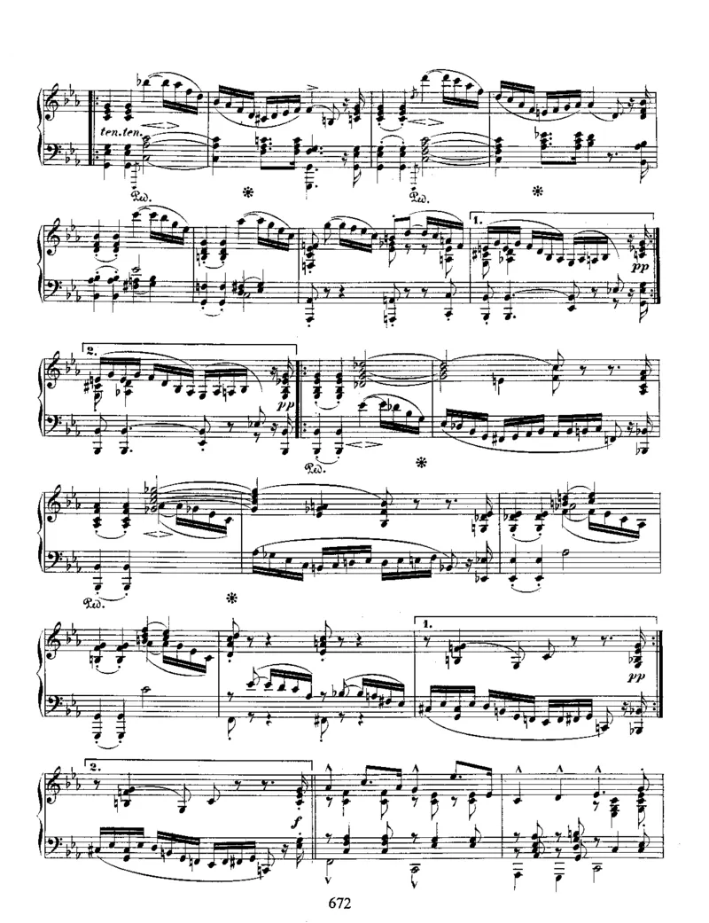 Schumann-ThreeFantasyPieces(DreiPhantasiestucke),Op.111_一万首著名钢琴曲谱哈农贝多芬合集视频教学电子版高清无水印可打印_1古典钢琴知名音乐家谱_舒曼钢琴谱全集_WORKS
