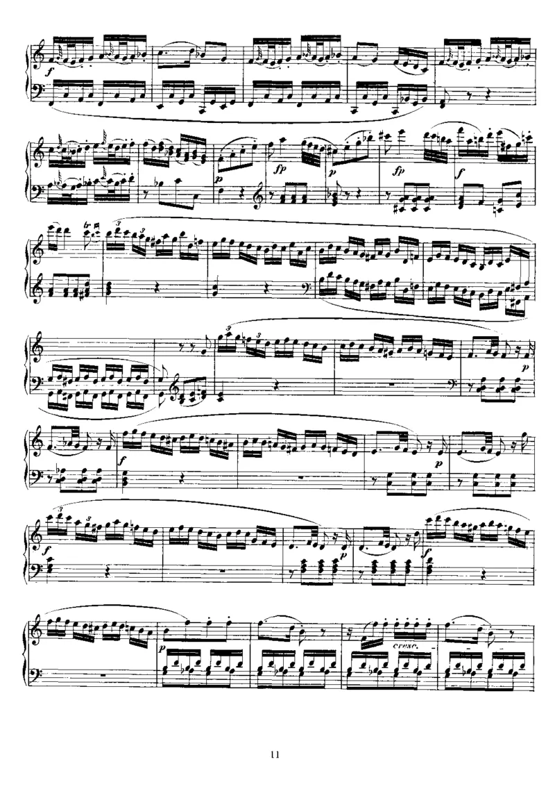 No.7-No.13(K309-K333)_一万首著名钢琴曲谱哈农贝多芬合集视频教学电子版高清无水印可打印_1古典钢琴知名音乐家谱_莫扎特钢琴谱全集_0312095926_奏鸣曲集