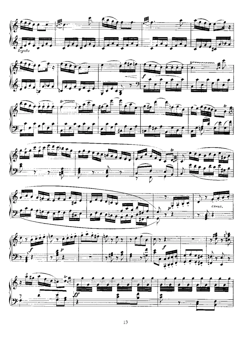 No.7-No.13(K309-K333)_一万首著名钢琴曲谱哈农贝多芬合集视频教学电子版高清无水印可打印_1古典钢琴知名音乐家谱_莫扎特钢琴谱全集_0312095926_奏鸣曲集