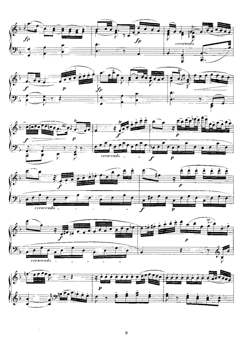 No.7-No.13(K309-K333)_一万首著名钢琴曲谱哈农贝多芬合集视频教学电子版高清无水印可打印_1古典钢琴知名音乐家谱_莫扎特钢琴谱全集_0312095926_奏鸣曲集