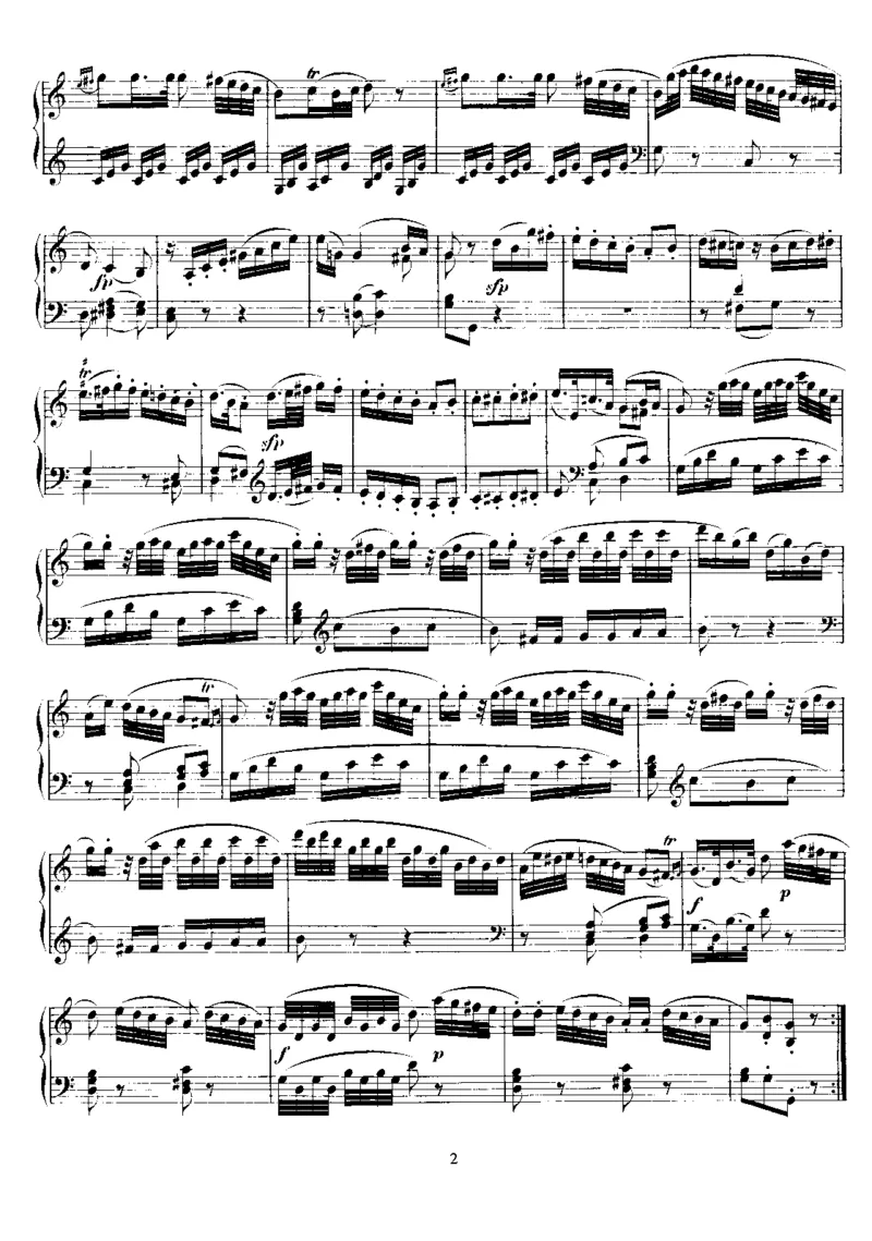 No.7-No.13(K309-K333)_一万首著名钢琴曲谱哈农贝多芬合集视频教学电子版高清无水印可打印_1古典钢琴知名音乐家谱_莫扎特钢琴谱全集_0312095926_奏鸣曲集