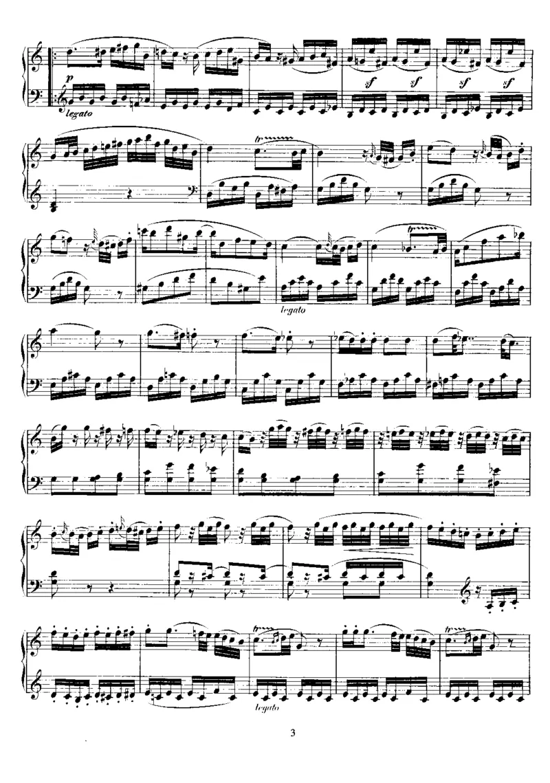 No.7-No.13(K309-K333)_一万首著名钢琴曲谱哈农贝多芬合集视频教学电子版高清无水印可打印_1古典钢琴知名音乐家谱_莫扎特钢琴谱全集_0312095926_奏鸣曲集