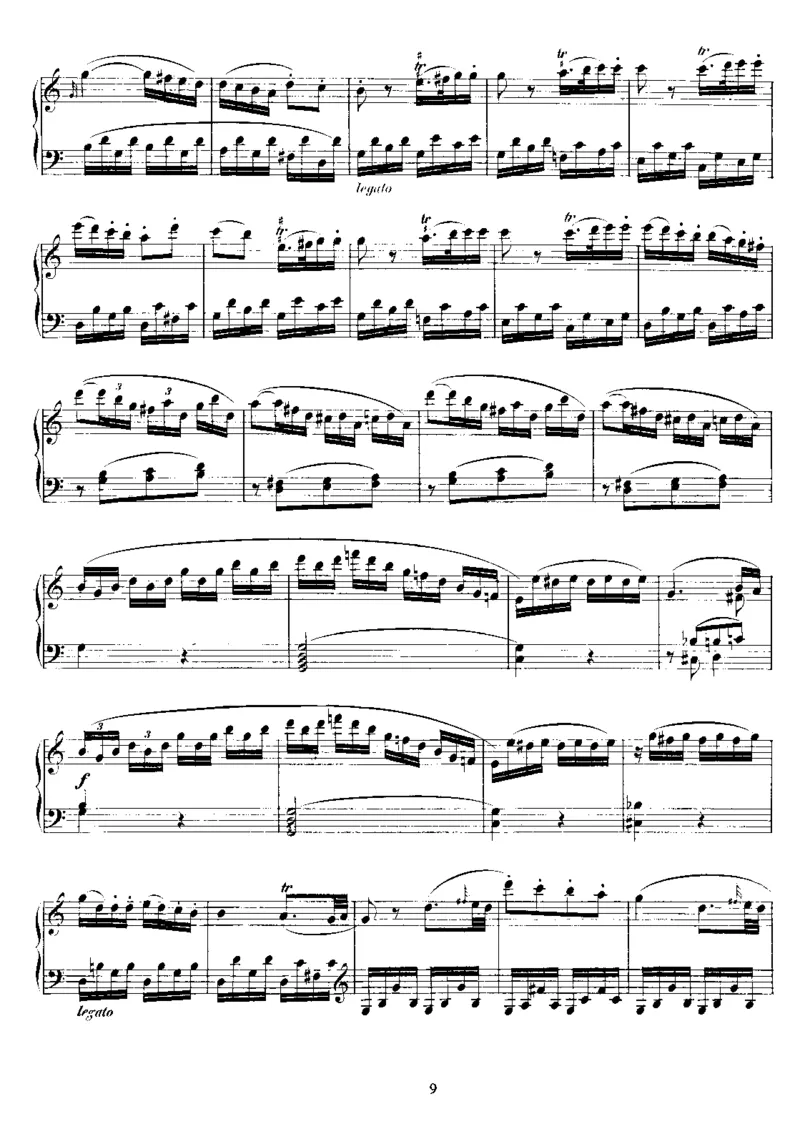 No.7-No.13(K309-K333)_一万首著名钢琴曲谱哈农贝多芬合集视频教学电子版高清无水印可打印_1古典钢琴知名音乐家谱_莫扎特钢琴谱全集_0312095926_奏鸣曲集