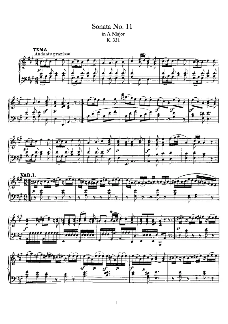 No.7-No.13(K309-K333)_一万首著名钢琴曲谱哈农贝多芬合集视频教学电子版高清无水印可打印_1古典钢琴知名音乐家谱_莫扎特钢琴谱全集_0312095926_奏鸣曲集