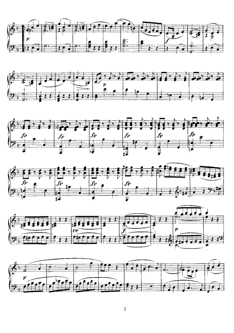 No.7-No.13(K309-K333)_一万首著名钢琴曲谱哈农贝多芬合集视频教学电子版高清无水印可打印_1古典钢琴知名音乐家谱_莫扎特钢琴谱全集_0312095926_奏鸣曲集