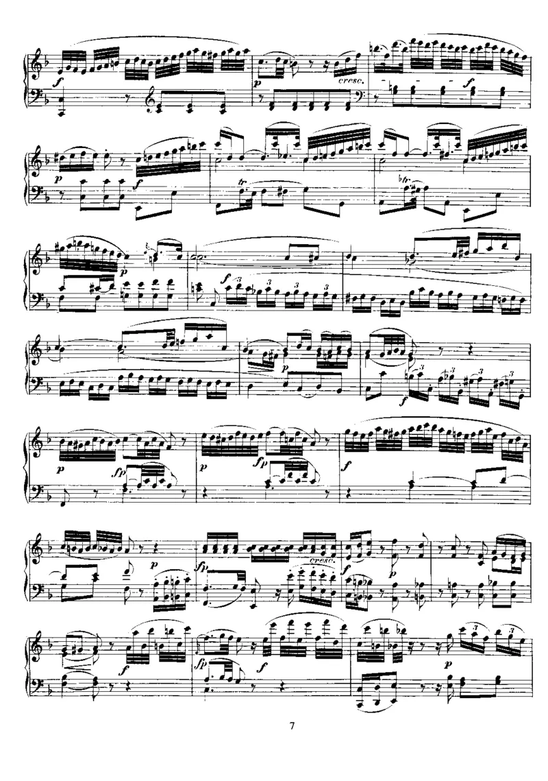 No.7-No.13(K309-K333)_一万首著名钢琴曲谱哈农贝多芬合集视频教学电子版高清无水印可打印_1古典钢琴知名音乐家谱_莫扎特钢琴谱全集_0312095926_奏鸣曲集